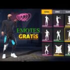 Cómo puedo conseguir emotes para Free Fire