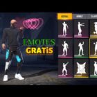 Cómo puedo utilizar los emotes en Free Fire